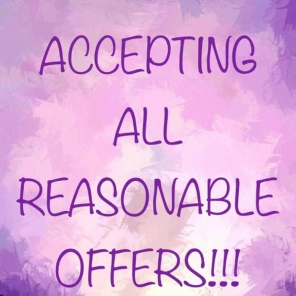 Any reasonable offers will be accepted!